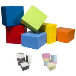 Conjunto de 6 bloques de espuma para jugar